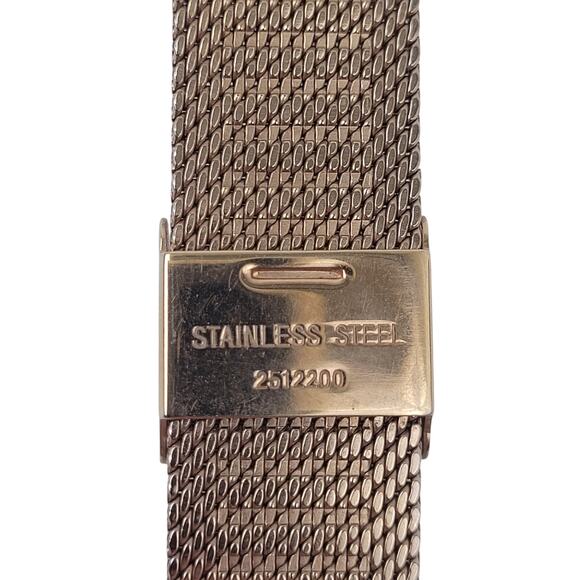 Michael Kors Rose Gold-Tone Watch Mother of Pearl Face Rhinestone Accents - Picture 6 of 8